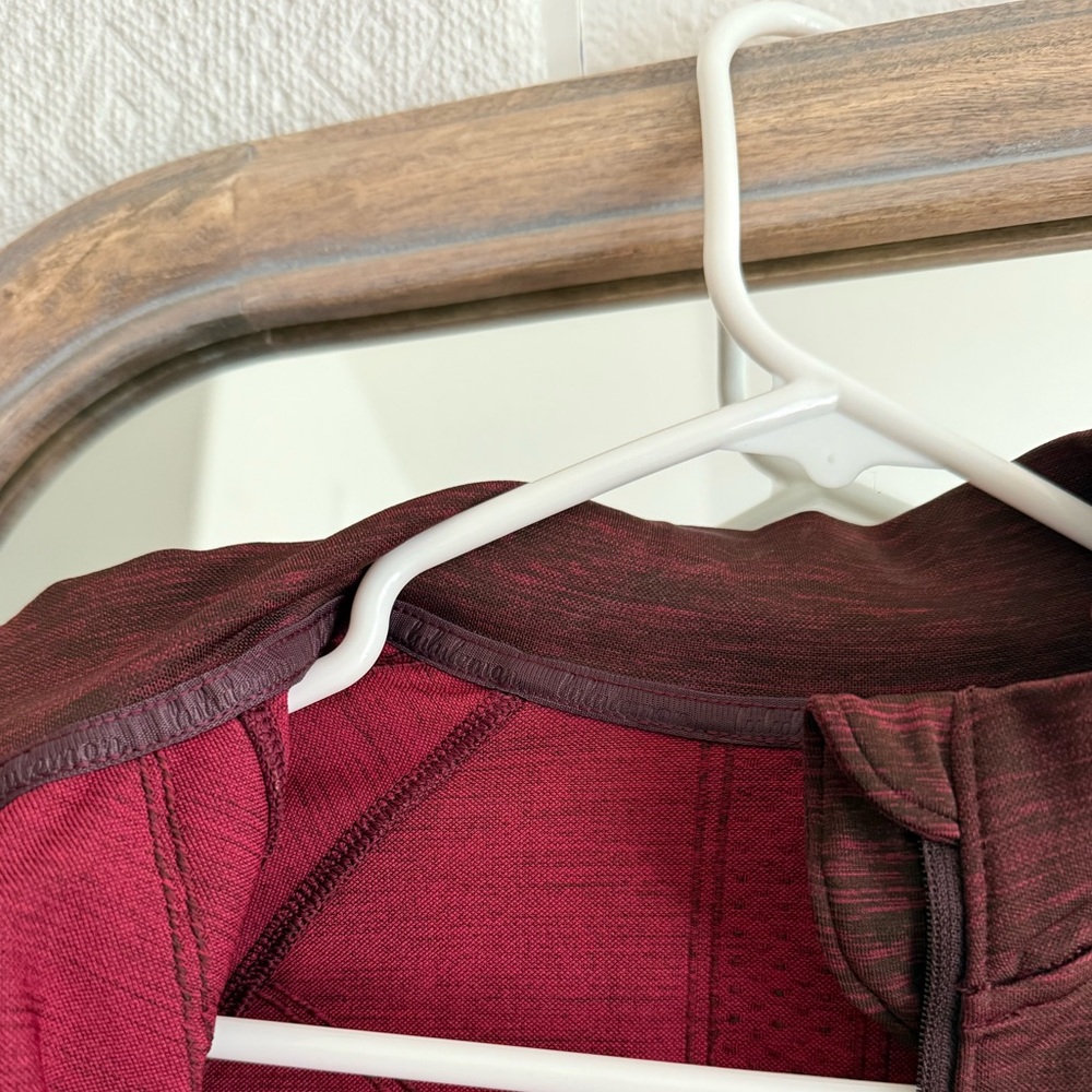 Lululemon Define Maroon Full-Zip Jacket - image 3